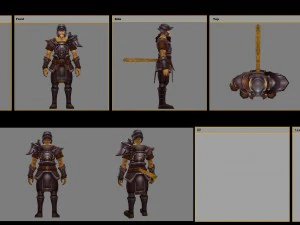 armor set - monkey 08 3D Model
