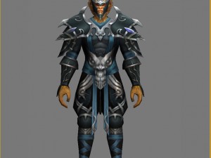 armor set - monkey 09 Model 3D