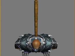 armor set - monkey 09 Model 3D