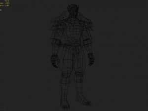 armor set - monkey 09 Model 3D