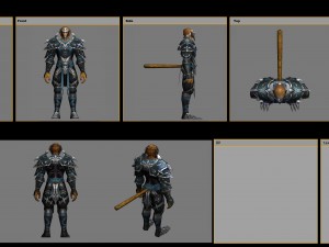 armor set - monkey 09 Model 3D