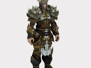 armor suit - male 01 3D Модель