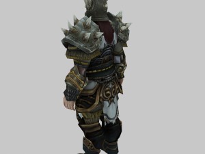 armor suit - male 01 3D Model