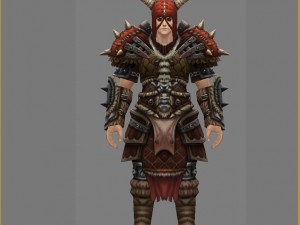 armor suit - male 02 Model 3D
