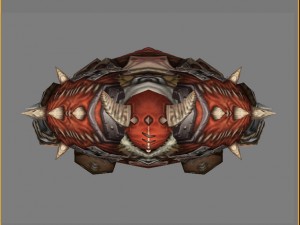 armor suit - male 02 Model 3D