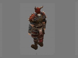 armor suit - male 02 Model 3D