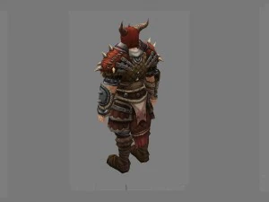 armor suit - male 02 3D Model