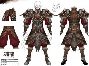 armor suit - male 03 3D मॉडल