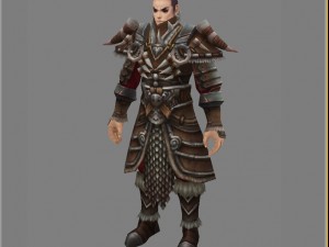 armor suit - male 03 3D-Modell