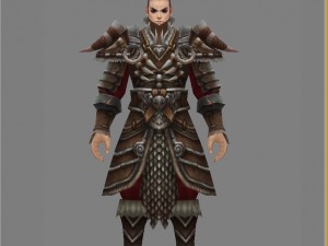 armor suit - male 03 3D-Modell