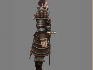 armor suit - male 03 3D-Modell