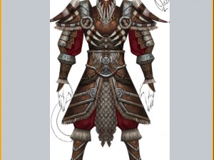 armor suit - male 03 3D-Modell