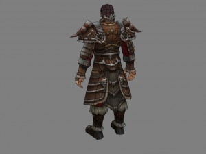 armor suit - male 03 3D-Modell