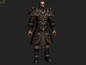 armor suit - male 03 3D-Modell