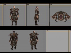 armor suit - male 03 3D-Modell