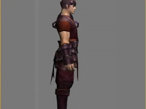 armor suit - male 04 3D Model