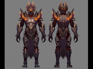 armor suit - male 05 3D मॉडल