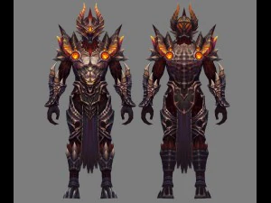 armure - m&acirc;le 05 Modèle 3D