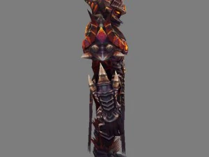 armor suit - male 05 3D Model