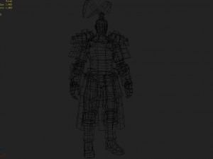armor suit - men 06 3D मॉडल