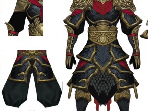armor suit - men 07 Modelo 3D