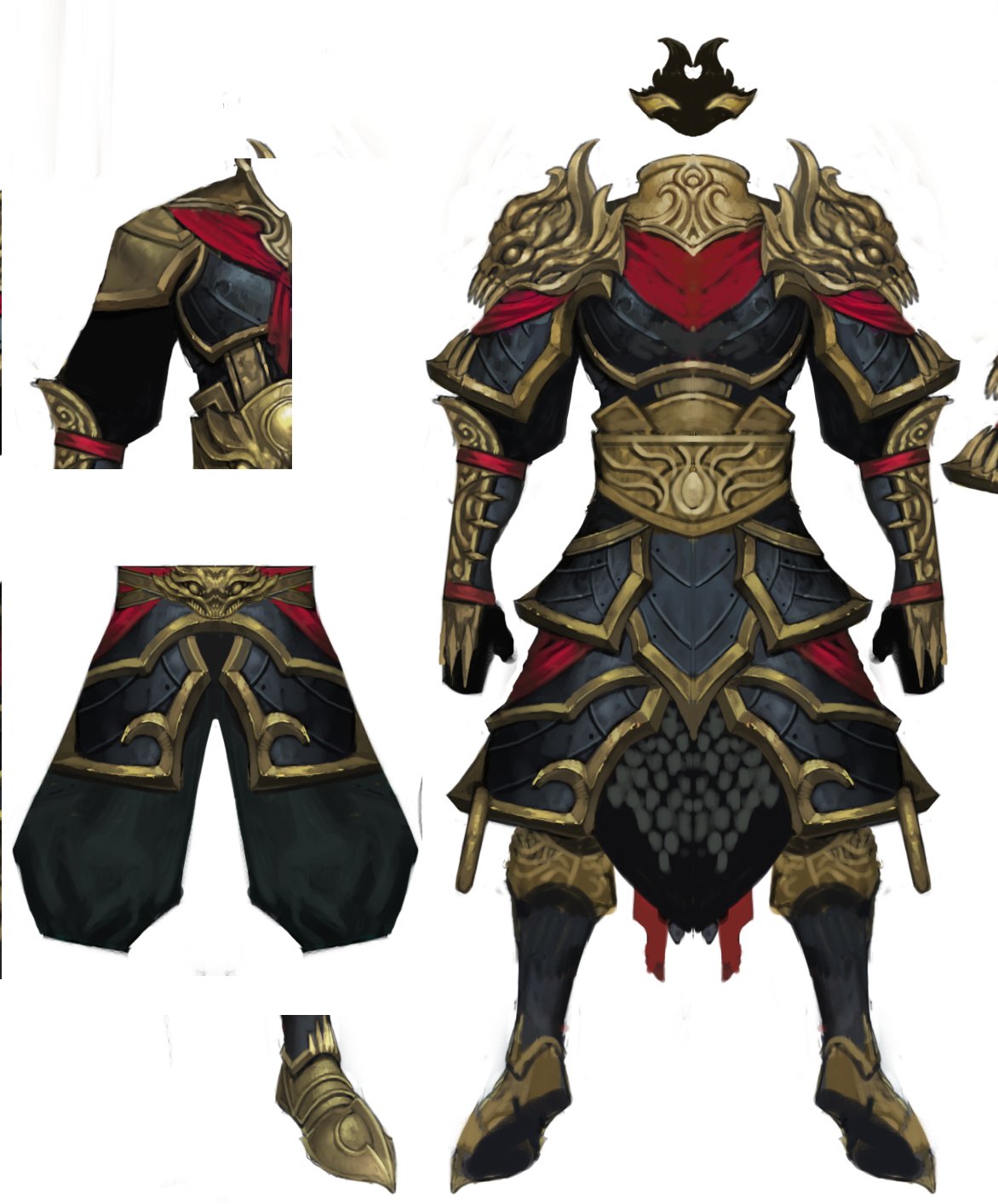 Armor Suit - Men 07 3D Model in Man 3DExport