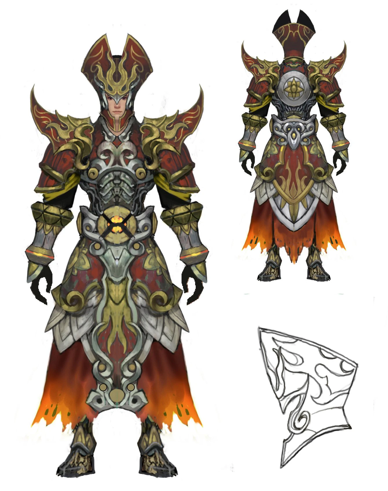 armor set - men 08 3D Model .c4d .max .obj .3ds .fbx .stl .blend 