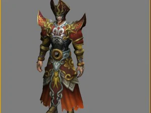 armor set - men 08 3D Model
