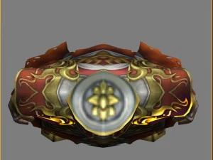 armor set - men 08 3D Model