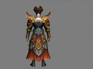 armor set - men 08 3D 모델