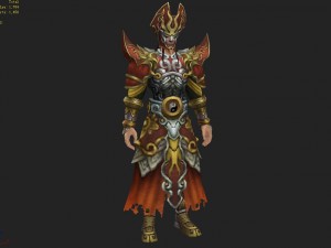 armor set - men 08 3D 모델
