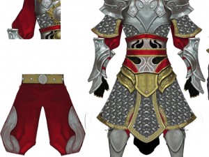 armor suit - men 09 3D-Modell