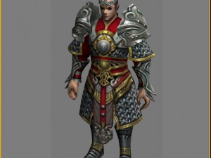 armor suit - men 09 3D मॉडल