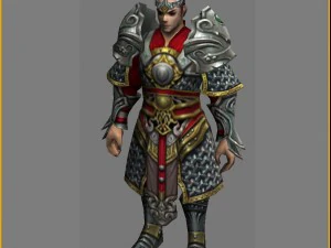 armor suit - men 09 3D Model