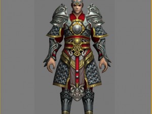armor suit - men 09 3D मॉडल