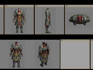 armor suit - men 09 3D मॉडल