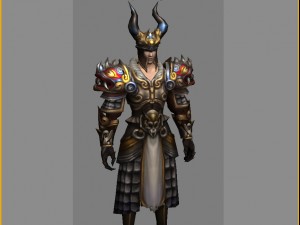 armor suit - men 10 3D Model