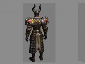 armor suit - men 10 3D Model