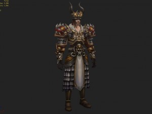 armor suit - men 10 3D Model