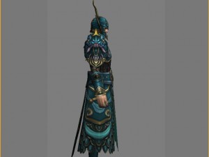 armor suit - men 11 3D Model