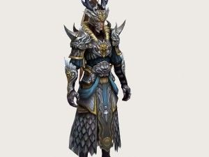 armor suit - men 12 3D Model