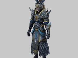 armor suit - men 12 3D Model