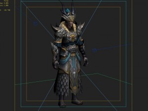 armor suit - men 12 3D Model