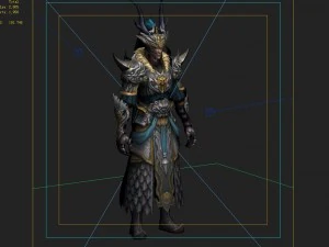 armor suit - men 12 3D Model