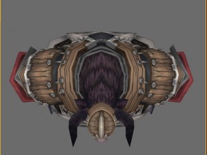 armor set - cowman 01 3D Model