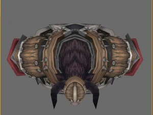 armor set - cowman 01 3D Model