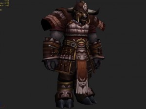 armor set - cowman 02 Modello 3D