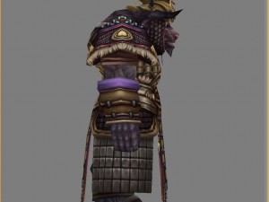 armor set - cowman 03 3Dモデル