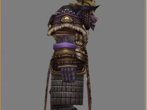 armor set - cowman 03 3D Model