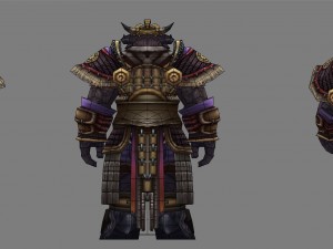 armor set - cowman 03 3Dモデル